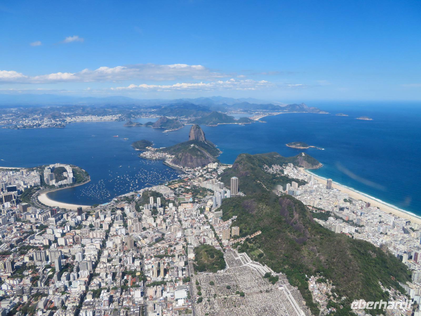 Helikopterflug Rio &ndash; &copy; Anna Stiebing (Eberhardt TRAVEL)