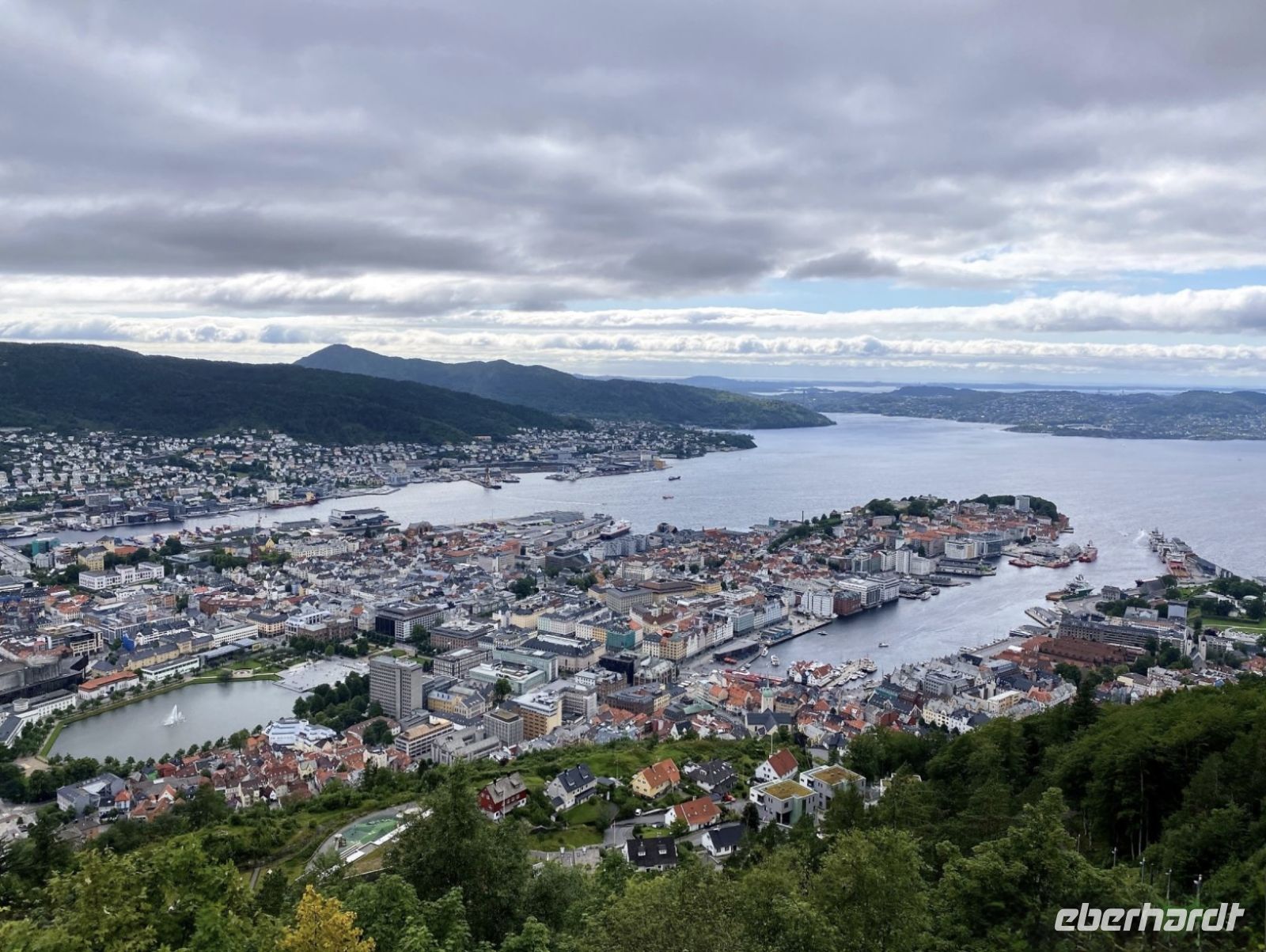 Tag 7 - Blick auf Bergen &ndash; &copy; Christin Kuschka (Eberhardt TRAVEL)
