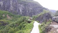 Fahrt mit der Flåm-Bahn von Flåm nach Myrdal