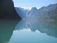 Blick zum Briksdalsbreen &ndash; &copy; Ingrid Langer (Eberhardt TRAVEL)