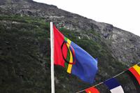 Sami-Flagge &ndash; &copy; Martin Büchner (Eberhardt TRAVEL)
