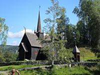 033 Lillehammer - Stabkirche  von Garmo &ndash; &copy; Michael Krause (Eberhardt TRAVEL)