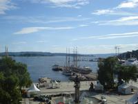 Blick auf Oslofjord