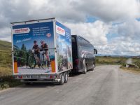 Eberhardt Reisebus und Radanhänger - Radtour Mjølkevegen &ndash; &copy; Anna Stiebing (Eberhardt TRAVEL)