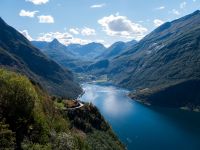 Blick auf Geiranger &ndash; &copy; Anna Stiebing (Eberhardt TRAVEL)
