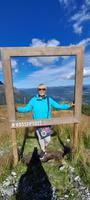 RL Ingrid auf dem Gipfel über Voss &ndash; &copy; Ingrid Langer (Eberhardt TRAVEL)