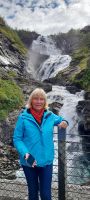 RL Ingrid am Kjosfossen - Stopp mit der Flambahn &ndash; &copy; Ingrid Langer (Eberhardt TRAVEL)