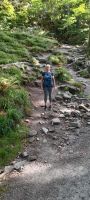 RL Ingrid auf Wanderung zum Floyen, Hausberg von Bergen &ndash; &copy; Ingrid Langer (Eberhardt TRAVEL)