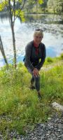 RL Ingrid auf Wanderung zum Floyen, Hausberg von Bergen &ndash; &copy; Ingrid Langer (Eberhardt TRAVEL)