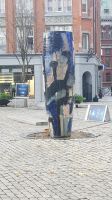 Bergen - ein Denkmal geschaffen einem Musiker der berühmten Pop-Gruppe 