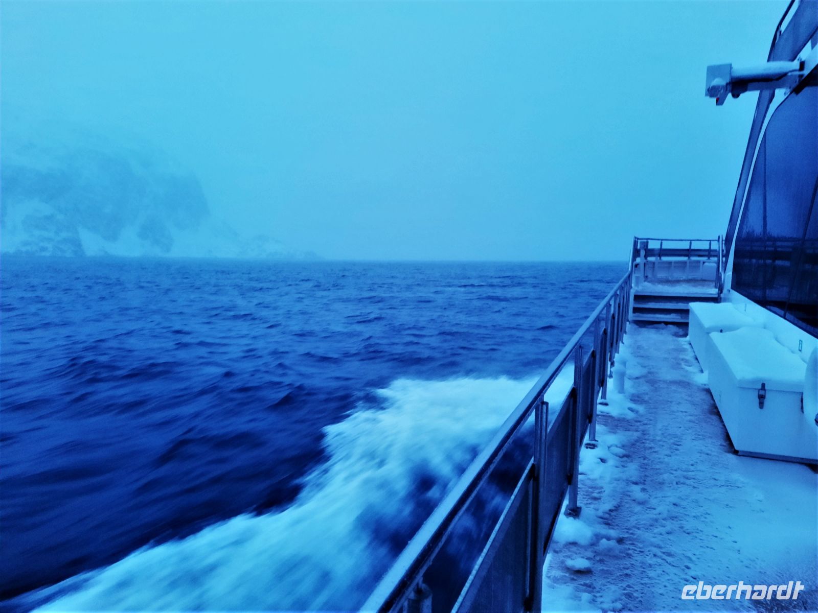 Norwegen - Tromso - Whale Watching - Schneesturm auf See.jpg &ndash; &copy; Annett Müller (Eberhardt TRAVEL)