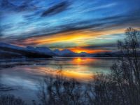 Norwegen - Tromso - traumhafter Sonnenuntergang.jpg &ndash; &copy; Annett Müller (Eberhardt TRAVEL)