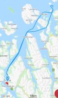 Norwegen - Tromso - unsere Tages-Route in arktischen Gewässern.jpg &ndash; &copy; Annett Müller (Eberhardt TRAVEL)