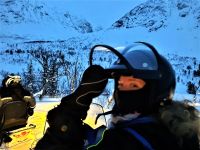 Norwegen - Motorschlitten Fahrt in den Lyngen Alpen - einfach nur genial.jpg &ndash; &copy; Annett Müller (Eberhardt TRAVEL)