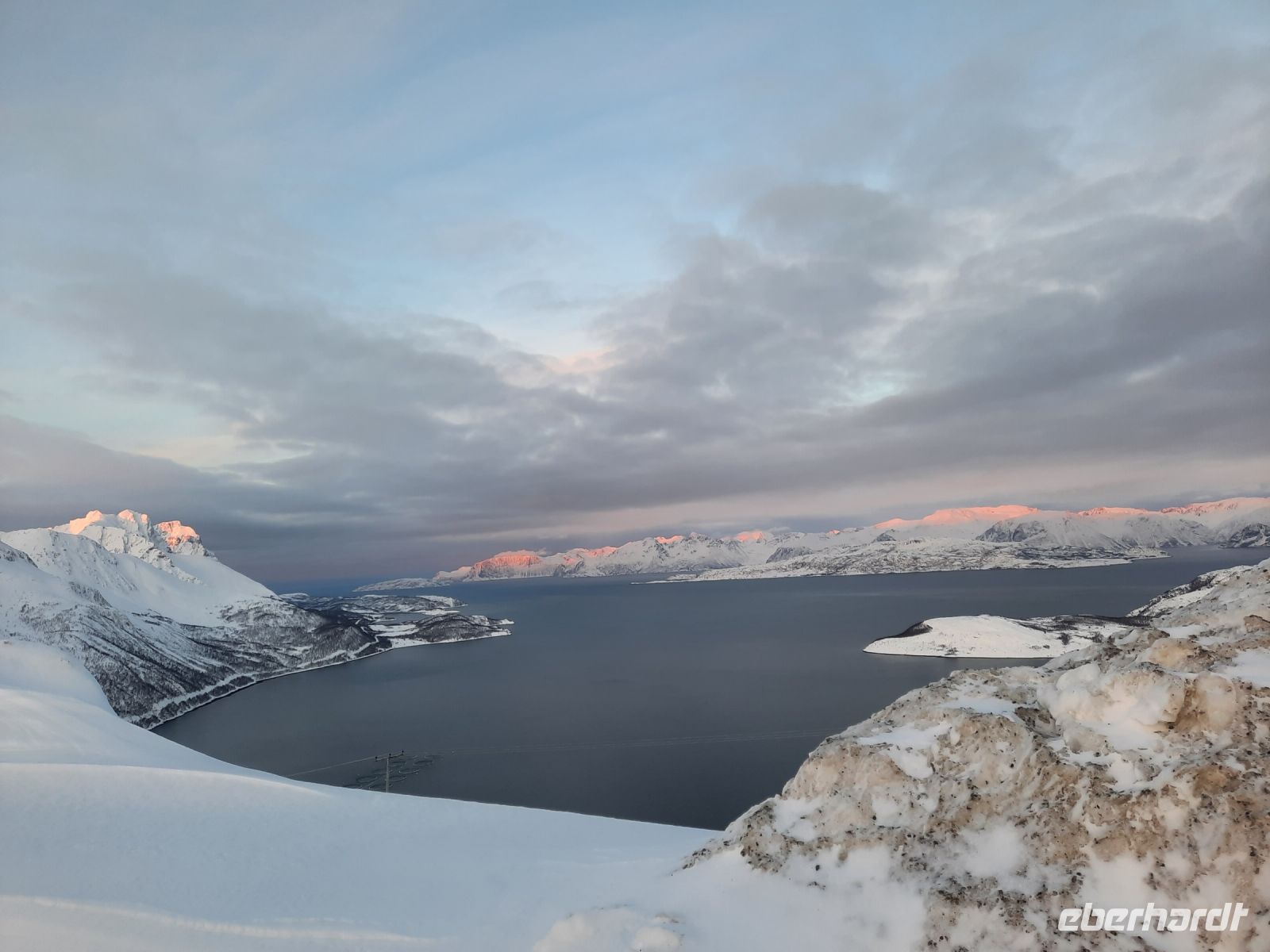 Fahrt von Tromsö nach Alta - Kvænangenfjord &ndash; &copy; Katrin Deutschbein (Eberhardt TRAVEL)