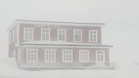 Arctic Express - von Kiruna nach Narvik - im Schneesturm auf dem Bjørnfjell - höchster Punkt der Strecke