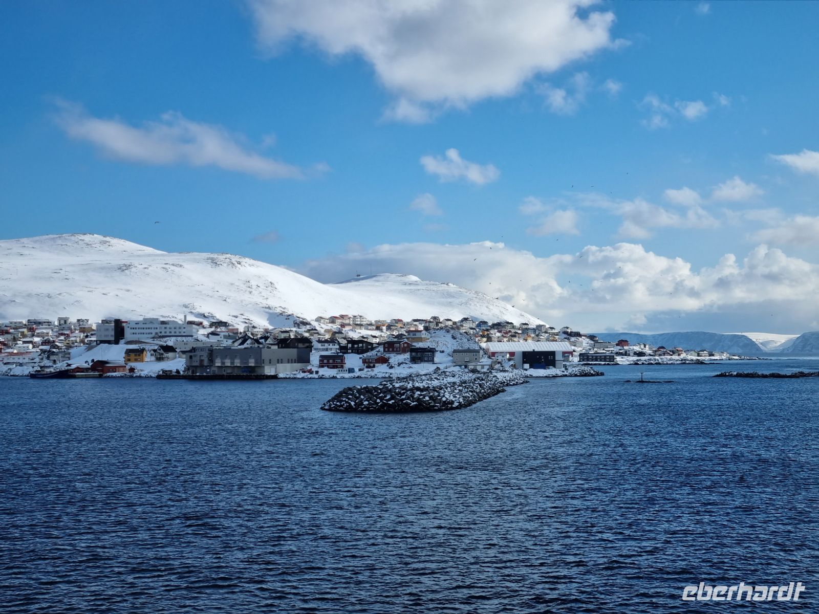 Ankunft in Honningsvåg  &ndash; &copy; Katrin Deutschbein (Eberhardt TRAVEL)