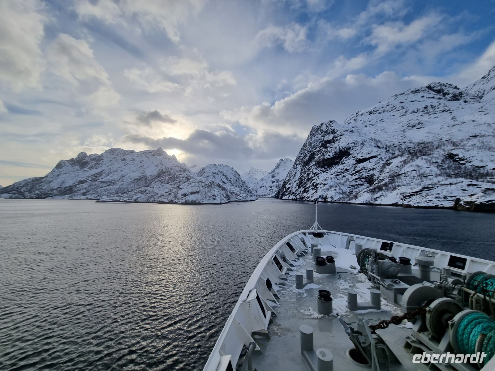 Raftsund - Eingang zum Trollfjord &ndash; &copy; Katrin Deutschbein (Eberhardt TRAVEL)