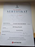 Polarkreis-Zertifikat für alle Hurtigruten-Gäste &ndash; &copy; Katrin Deutschbein (Eberhardt TRAVEL)