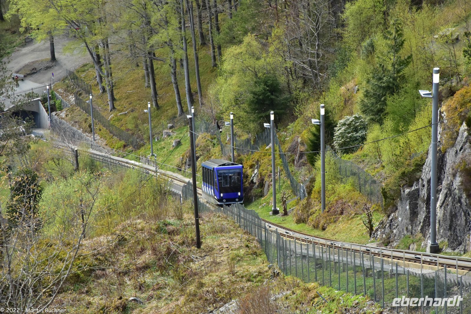 Hurtigruten - MS Polarlys - Bergen - Die neue Fløien-Bahn (2022) &ndash; &copy; Martin Büchner (Eberhardt TRAVEL)