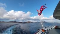 Hurtigruten - MS Polarlys - Nordland - Helgelandskysten - Brønnøysund - Berg Torghatten &ndash; &copy; Martin Büchner (Eberhardt TRAVEL)