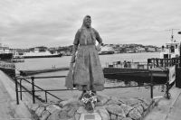 Wahrzeichen von Kristiansund - Die Klippfischfrau &ndash; &copy; Martin Büchner (Eberhardt TRAVEL)