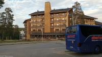Eine Herde Rentiere in der Nähe unseres Hotels in Saariselkä &ndash; &copy; Martin Büchner (Eberhardt TRAVEL)
