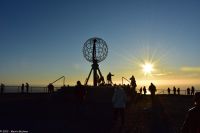 Mitternachtssonne am Nordkapp