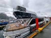 Svolvær (Lofoten) - Hybridschiff zum Trollfjord &ndash; &copy; Katrin Deutschbein (Eberhardt TRAVEL)