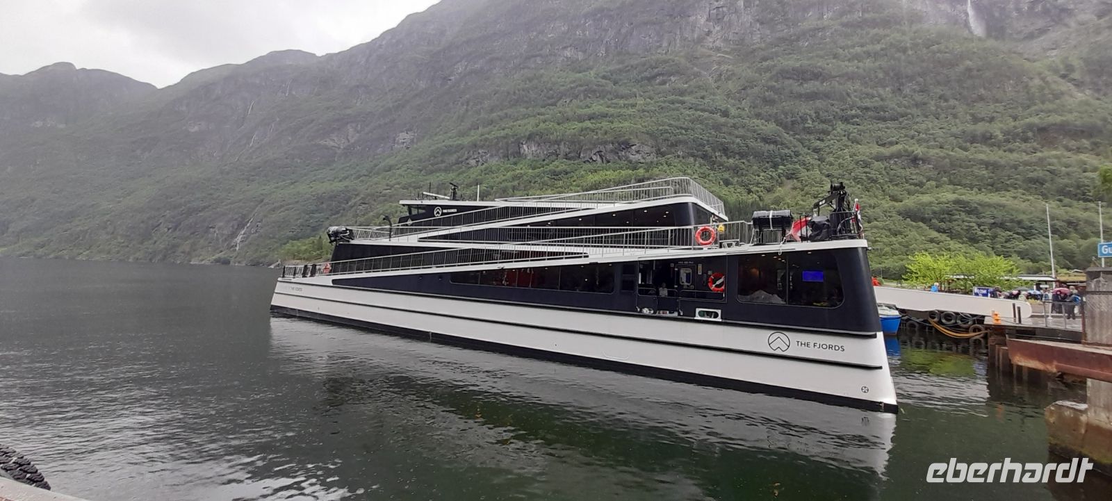 Elektronik Boot nach Gudvangen  &ndash; &copy; Ingrid Langer (Eberhardt TRAVEL)