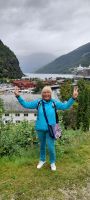 RL Ingrid in Flam am Fjord &ndash; &copy; Ingrid Langer (Eberhardt TRAVEL)