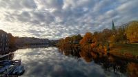 Herbststimmung - Indian Summer am Nidelven in Trondheim &ndash; &copy; Martin Büchner (Eberhardt TRAVEL)