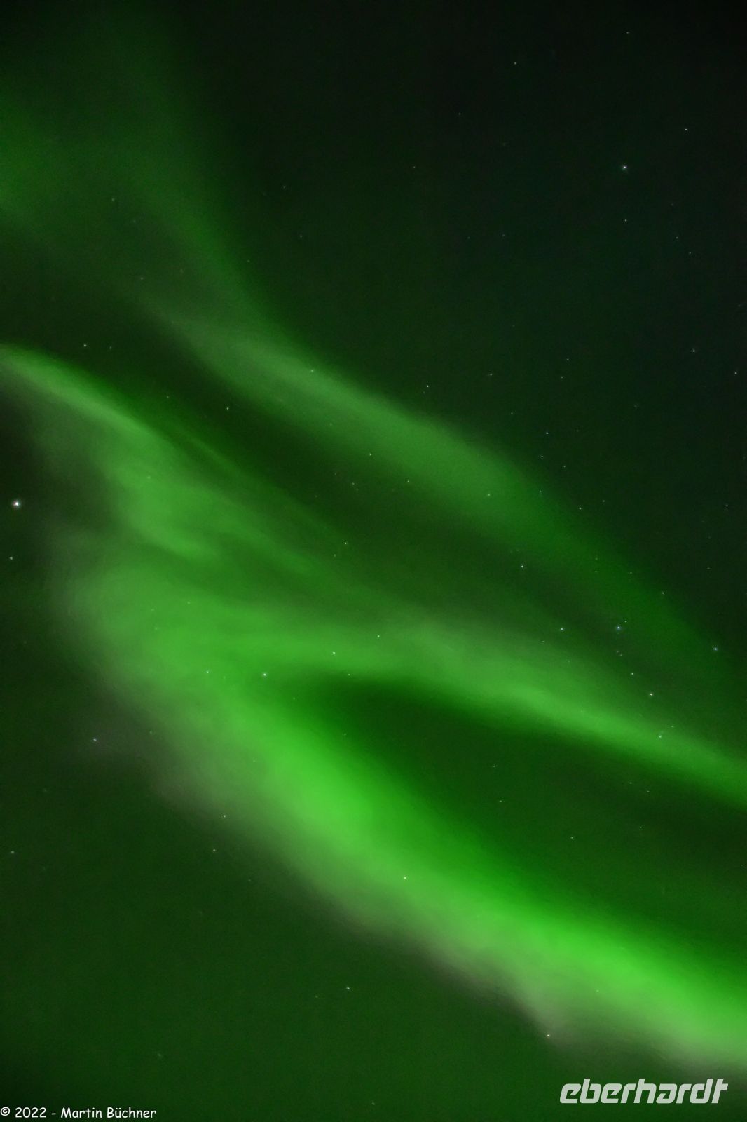 Hurtigruten - M/S Trollfjord - Polarlicht über der Barentssee &ndash; &copy; Martin Büchner (Eberhardt TRAVEL)