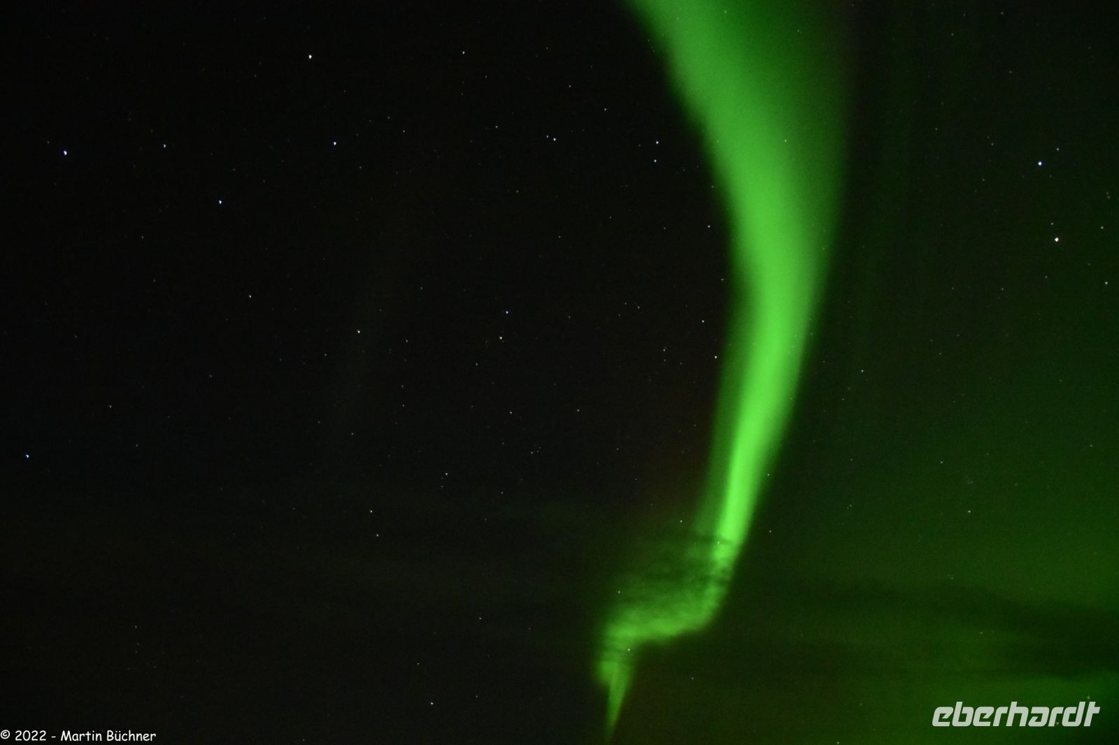 Polarlicht über dem Vestfjord &ndash; &copy; Martin Büchner (Eberhardt TRAVEL)