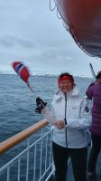 Winkwettbewerb am Abend mit MS Nordnorge &ndash; &copy; Ria Heilmann (Eberhardt TRAVEL)