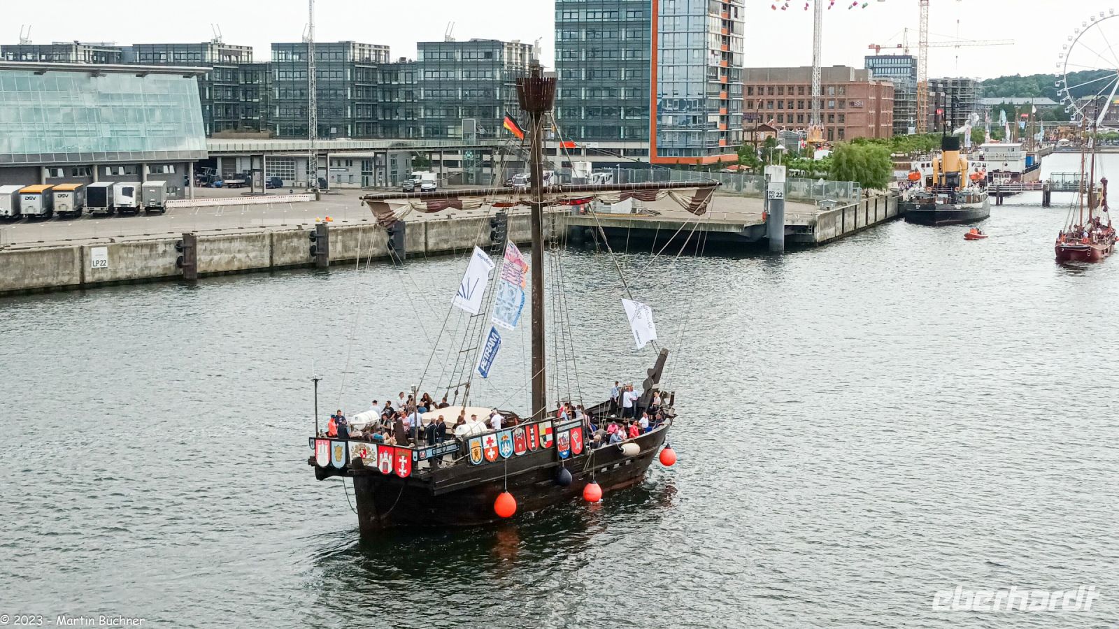 Kogge zur Kieler Woche &ndash; &copy; Martin Büchner (Eberhardt TRAVEL)