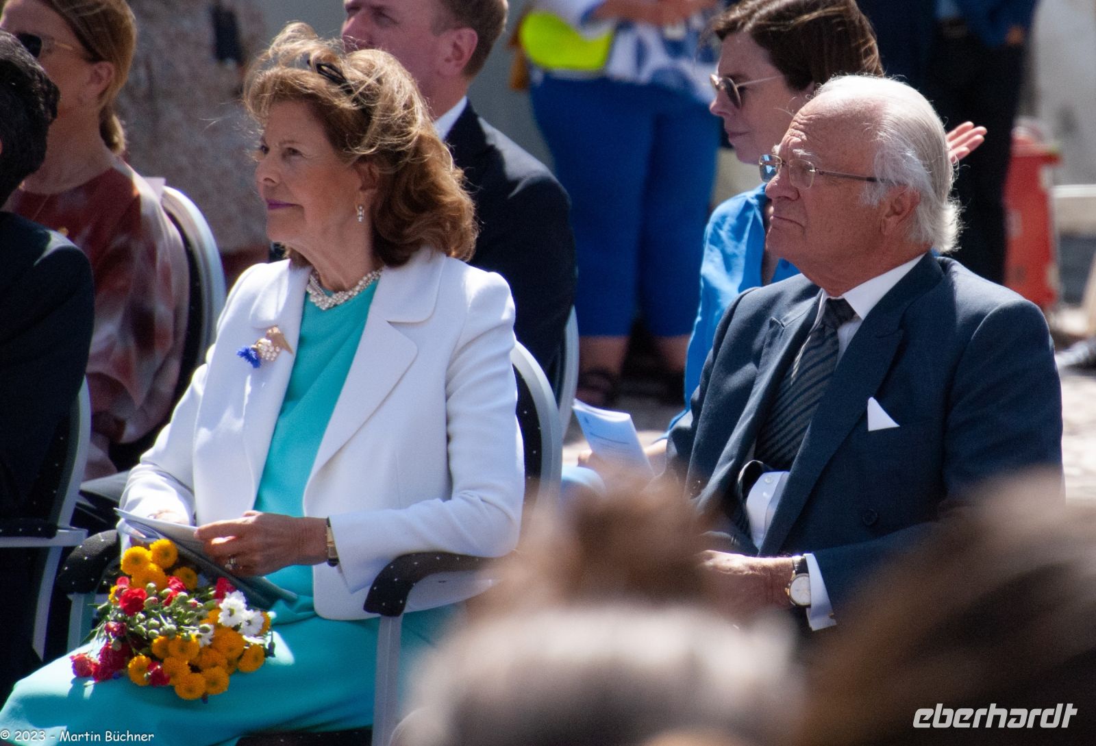 König Carl XVI. Gustav und Königin Silvia &ndash; &copy; Martin Büchner (Eberhardt TRAVEL)