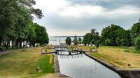 Göta Kanal - das blaue Band Schwedens - Carl Johan Slussen in Berg &ndash; &copy; Martin Büchner (Eberhardt TRAVEL)