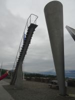 Lillehammer - Skisprunganlage, Fackelturm &ndash; &copy; Hartwig Köllner (Eberhardt TRAVEL)