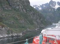 Einfahrt in den Trollfjord &ndash; &copy; Karin Schröter (Eberhardt TRAVEL)