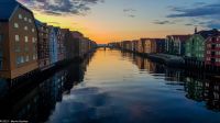 Trondheim - Fluss Nidelven mit historischen Speicherhäusern &ndash; &copy; Martin Büchner (Eberhardt TRAVEL)