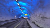 Norwegen - Kreisverkehr im Tunnel &ndash; &copy; Martin Büchner (Eberhardt TRAVEL)
