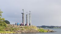 Sverd i Fjell - Monument am Hafrsfjord - Stavanger &ndash; &copy; Martin Büchner (Eberhardt TRAVEL)