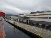 Bergen - Hurtigrutenkai - wir legen ab! &ndash; &copy; Hartwig Köllner (Eberhardt TRAVEL)