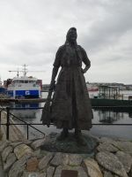 Kristiansund - Klippfischfrau &ndash; &copy; Hartwig Köllner (Eberhardt TRAVEL)