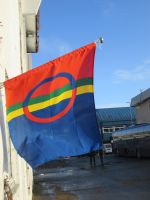 Sami Flagge &ndash; &copy; Heike Heinen (Eberhardt TRAVEL)
