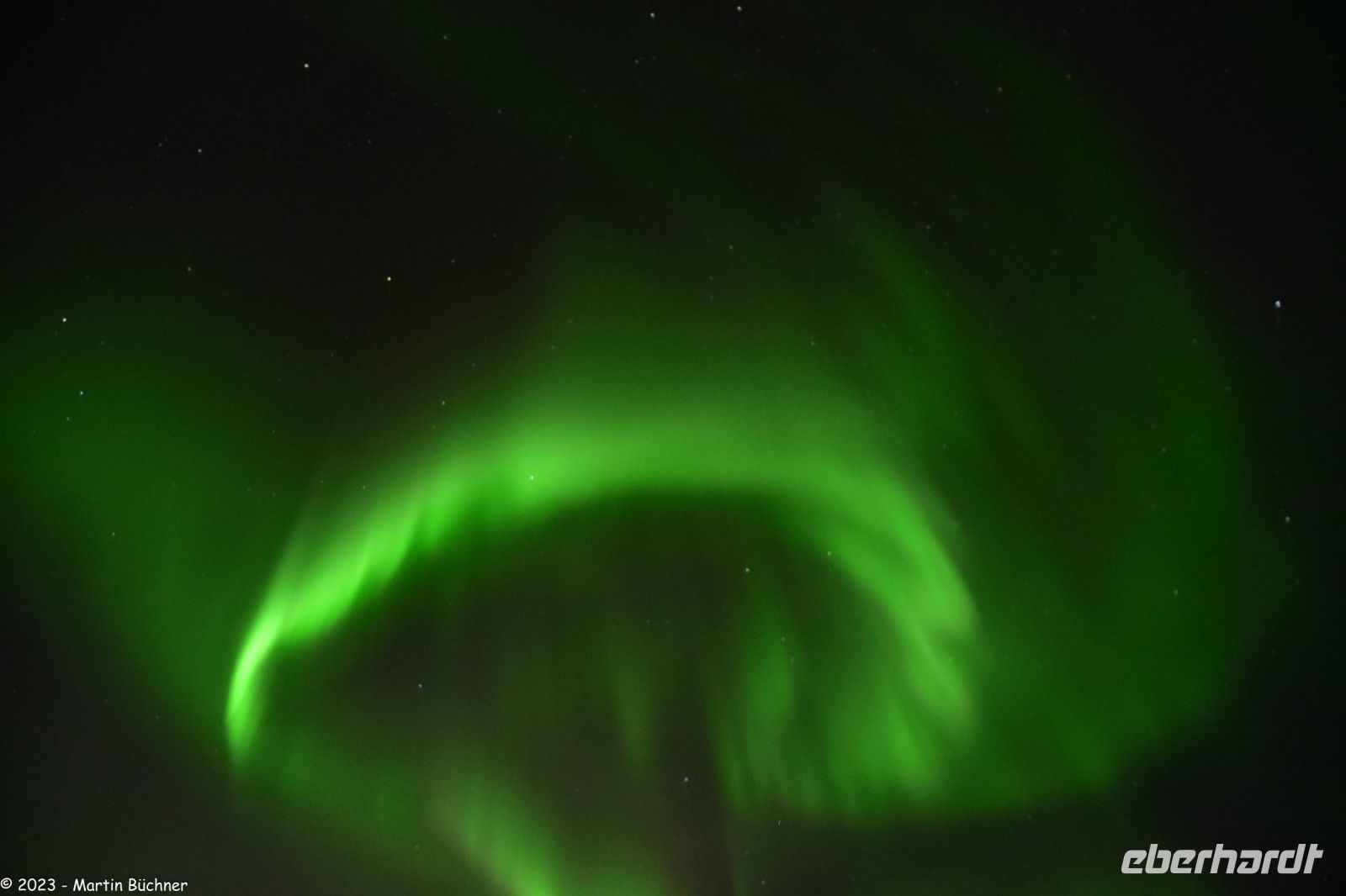 Skjervøy geht immer - Polarlicht! &ndash; &copy; Martin Büchner (Eberhardt TRAVEL)