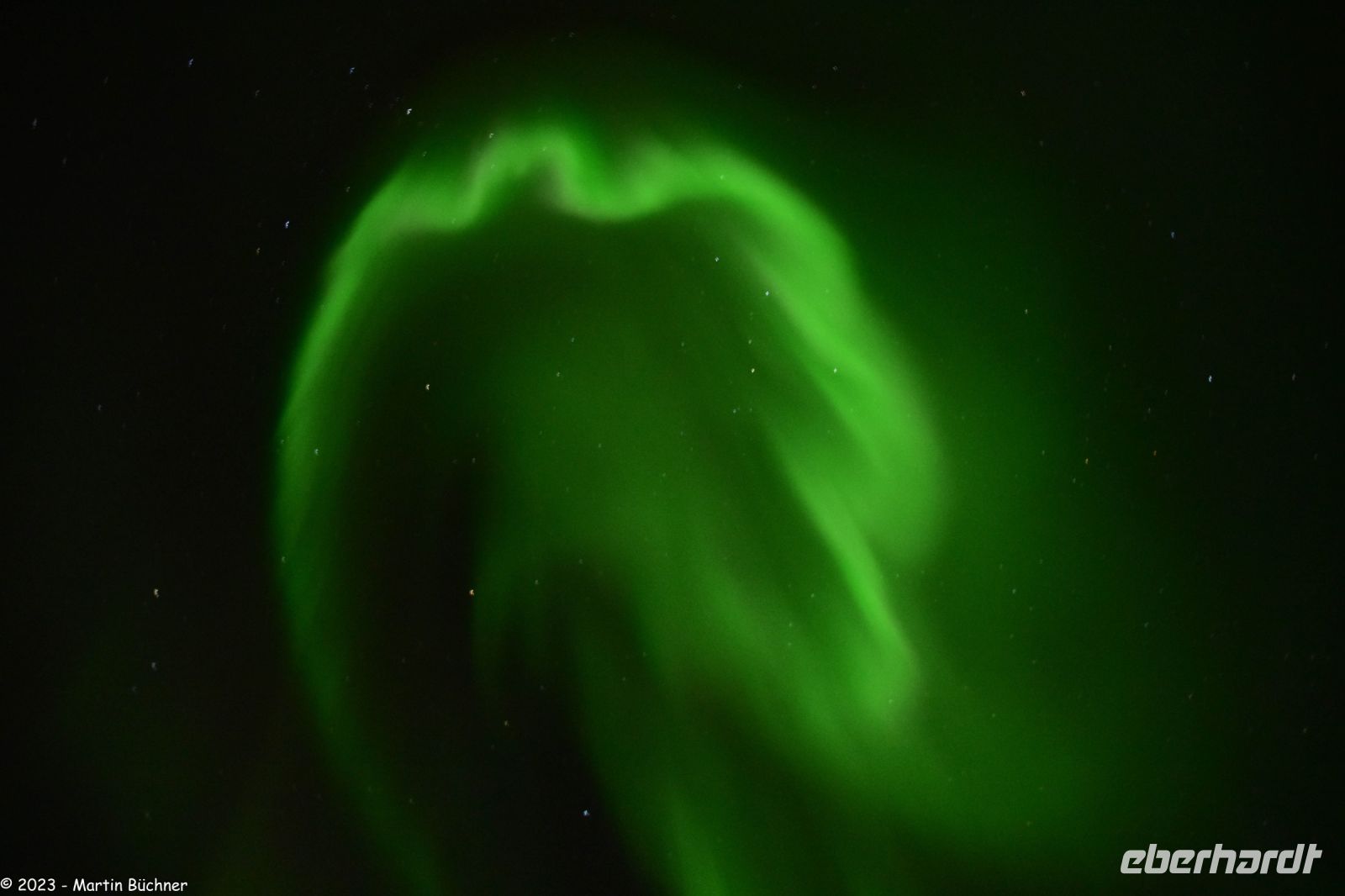 Skjervøy geht immer - Polarlicht! &ndash; &copy; Martin Büchner (Eberhardt TRAVEL)