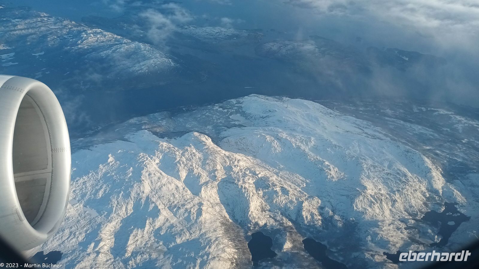 Lufthansa Rückflug - Bergen-Frankfurt &ndash; &copy; Martin Büchner (Eberhardt TRAVEL)