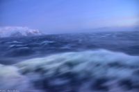 Wir bereiten uns auf was ganz Großes vor - Orkan auf der Barentssee mit 47 m/s - das entspricht Windstärke 12 (bft) - oder 170 km/h Windgeschwindigkeit &ndash; &copy; Martin Büchner (Eberhardt TRAVEL)